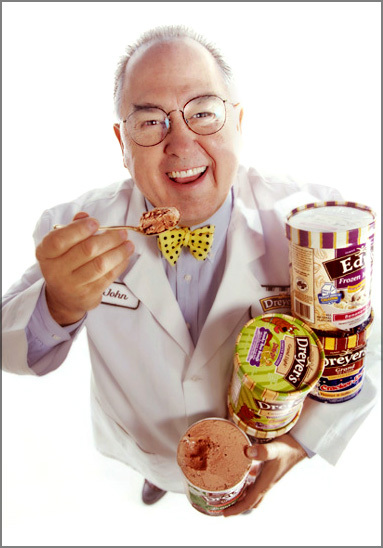 Professional ice cream taster John D Harrsison, Dreyers / Inventor of Cookies & Cream Flavor
