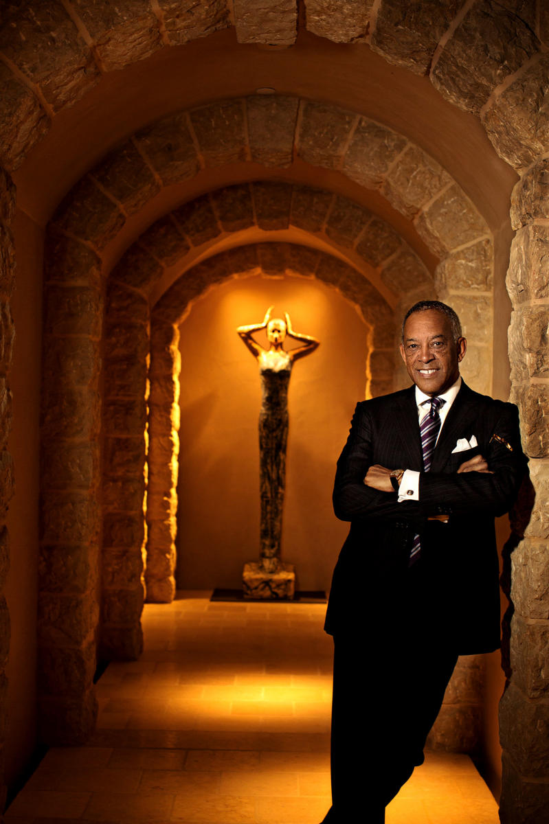 John W Thompson, Microsoft Chairman of the Board at home in Woodside, CA