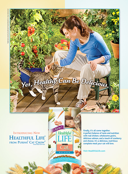 Purina Cat Chow - Healthful Life