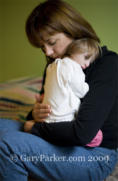 Kenadie (age 4) with Auntie