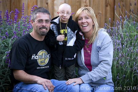 On the 7th day after Nick's brain surgery, Mom and family friend Joey took Nick, who felt great, to tour San Francisco where he picked up some bling from the Hard Rock Cafe before ending up at a friend's home waiting to fly back home to Georgia...