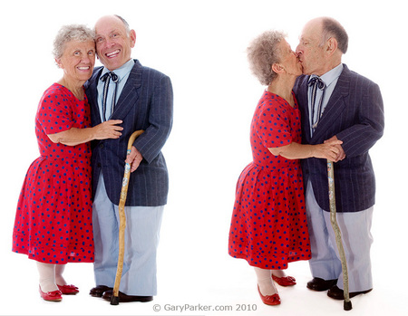 Tena and George Baehm, married 50 years.  Tena has Achondroplasia while George has Pseudoachondroplasia.  