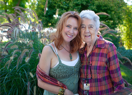 Mother.daughter portrait