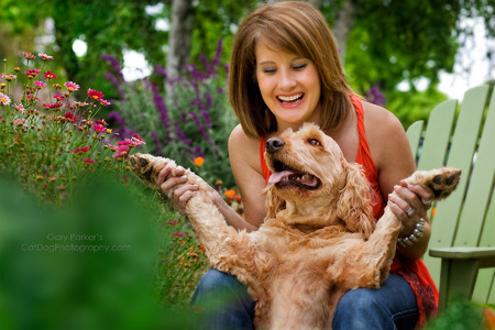 Sara Greenwood with Dharma, her meditating Golden Doodle... 

Click Here for Gary Parker's COMPLETE KidCatDog website
