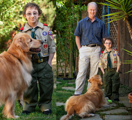 Nick Walker, the World's Smallest Eagle Scout, with Bob, his Dad.  Nick, a college student, is skilled in martial arts.  Don't let Nick's stature fool you.  Young men with Primordial Dwarfism are often quick and strong.