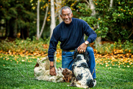 John W Thompson, Microsoft Chairman of the Board at home in Woodside, CA