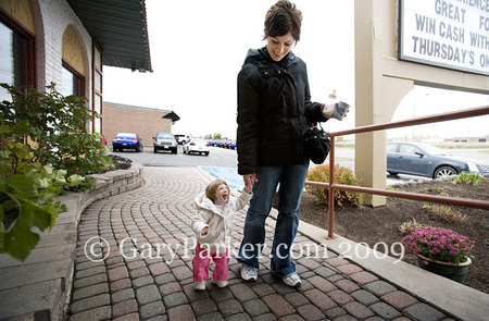 Kenadie (age 4) and Mom Brianne Jourdin